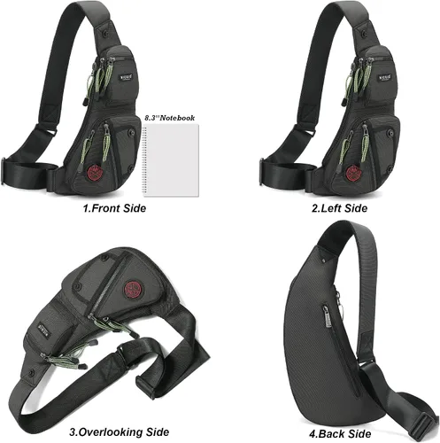 Miniatura 2 de Nicgid Sling Bag - Mochila bandolera para hombre), Kyd2620002