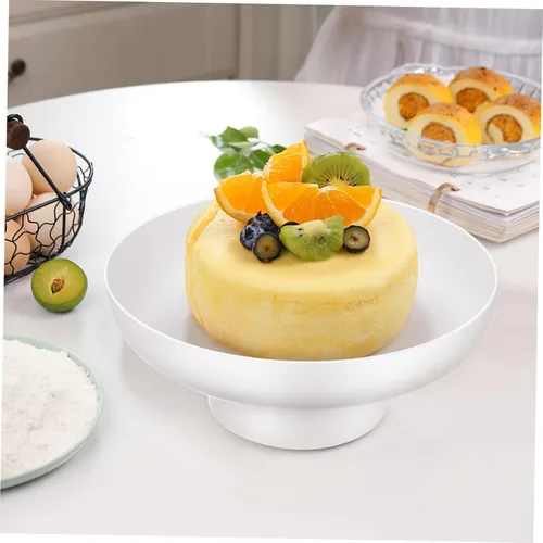 Miniatura 5 de Mikinona Soporte decorativo de frutas cesta de frutas bandeja de frutas para boda cumpleaños dic Blanco