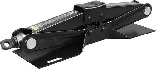 Miniatura 7 de Big RED T10152-1 Torin Car Scissor Jack: gato tijera portátil de acero para neumáticos con mango desmontable, gatos de nivelación duraderos
