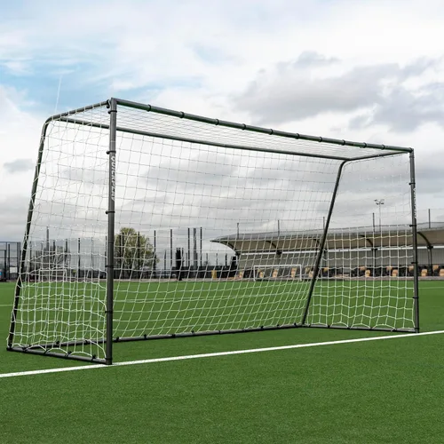 Miniatura 9 de QUICKPLAY GS Porterías de Fútbol - Portería de Fútbol de Acero Galvanizado Súper Duradera [5 Tamaños] Tamaños Reglamentarios, Red Profunda, Movible