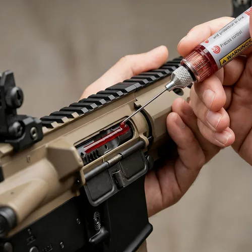 Miniatura 6 de Grasa sintética de alta calidad para pistola, fórmula de viscosidad media, alta temperatura y alta presión, aplicador de aguja de precisión