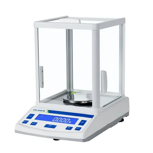 Miniatura 8 de LICHEN Báscula de laboratorio de alta precisión de laboratorio de precisión 0.001gx300g Equilibrio analítico digital con calibración Pesaje