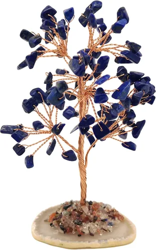 Miniatura 12 de Mina Heal Árbol bonsái de cristales curativos para decoración del hogar, decoración de habitación y escritorio de oficina, regalos espirituales