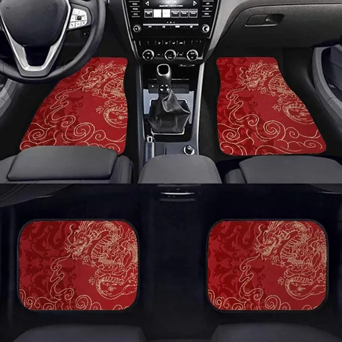 Miniatura 27 de Tapetes personalizados para piso de automóvil, alfombras personalizadas para piso de automóvil con tu nombre de imagen personalizado, texto, juego