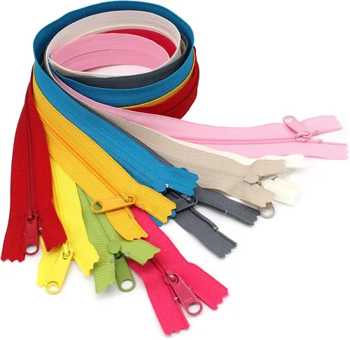 Miniatura 7 de Fashion Trends YKK® #4.5 Bolso de mano con cremallera larga, diseño especial de alcantarillado, fabricado en Estados Unidos