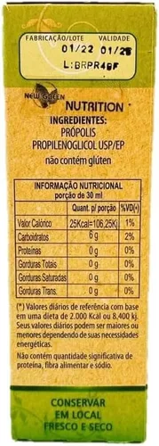 Miniatura 4 de Apiario Rupestre Extracto brasileño de propóleo de abeja verde sin alcohol (1.0 fl oz)
