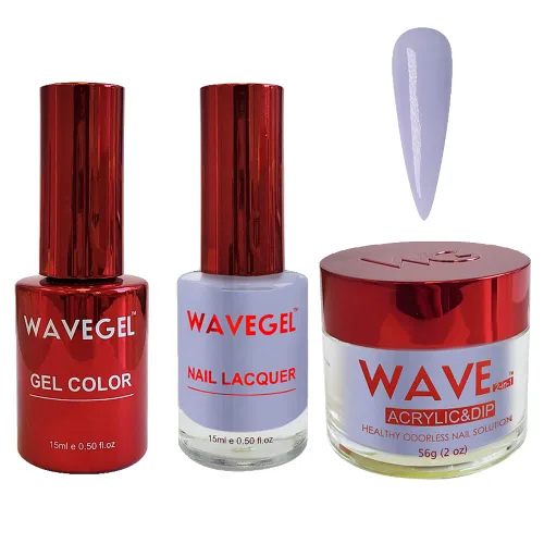 Miniatura 82 de WAVEGEL - Juego de gel de remojo, laca de uñas y polvo acrílico y polvo de inmersión a juego - Colección Queen - #015 Noble Men
