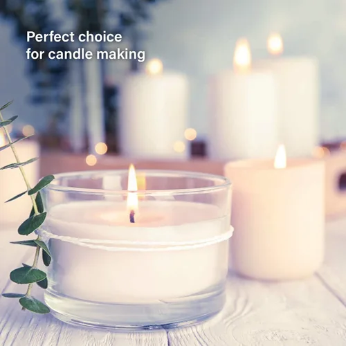 Miniatura 3 de ALEXES Cera de parafina para hacer velas, cera granulada de 2 libras, cera para hacer velas para manualidades, cera de parafina para manualidades