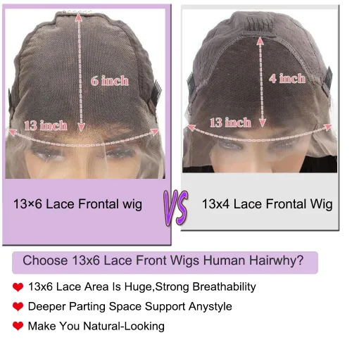 Miniatura 7 de Pelucas de cabello humano ondulado con encaje frontal transparente HD de 13 x 6 pulgadas, densidad 200, pelucas de ondas profundas para mujer