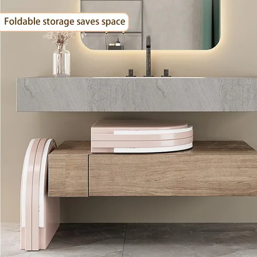 Miniatura 4 de Genrenyen Bañera de Baño de Hielo Sin Instalación 39" Bañera Portátil Ovalada para Cabina de Ducha, Bañera Plegable de Inmersión Caliente y Fría