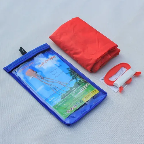 Miniatura 3 de Hengda Kite Soft Octopus Kite Series, Beautiful Kite with Long Colorful Tail for Kids and Adults, Easy to Fly Beach Kites, Excellent Outdoor
