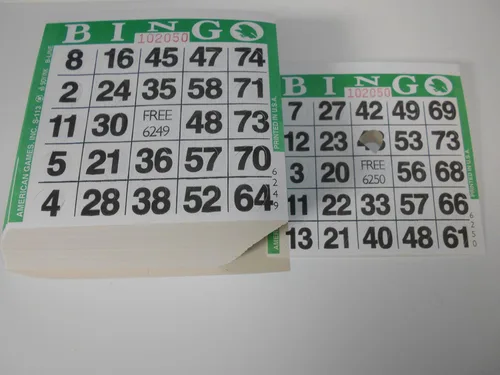 Miniatura 5 de Tarjetas de Bingo Pushout (500 ct)-Seleccione el color a continuación Azul