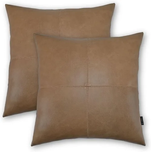 Miniatura 86 de Funda de almohada de piel de cordero – Funda de cojín para sofá, fundas decorativas para sala de estar o dormitorio de 20 x 20 pulgadas – Caja