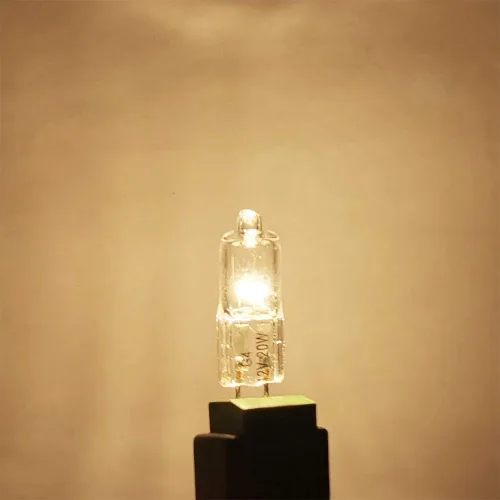 Miniatura 4 de Bombilla halógena G4 T3 de 10 W, 140 lm, G4 bi-pin AC/DC12 voltios para luz de disco debajo del gabinete, candelabros, iluminación de pista, 10 W