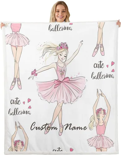 Miniatura 11 de Erosebridal Manta de baloncesto rosa para sofá para niños y niñas, manta de forro polar con temática deportiva, manta de sherpa brillante