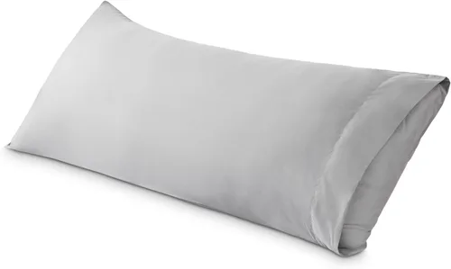 Miniatura 88 de Bare Home Juego de 2 fundas de almohada de microfibra de tamaño estándar, fundas de almohada refrescantes, doble cepillado, fácil cuidado, cierre