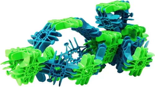 Miniatura 4 de Fidget Flexer verde azulado y verde neón: juguete para la ansiedad, alivio del estrés y herramienta de alivio de la ansiedad para niños, juguetes