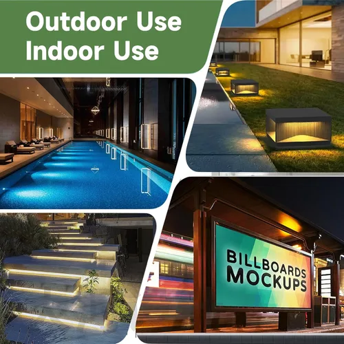 Miniatura 6 de Transformador LED impermeable IP67 de 12 V 60 W, fuente de alimentación de bajo voltaje con enchufe de 3 clavijas para cualquier luz LED al aire