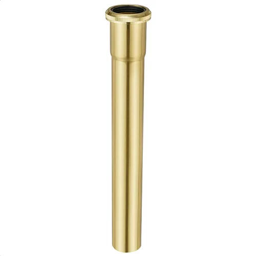 Miniatura 6 de Tubo de extensión de junta deslizante de latón de 1-1/4 de diámetro x 12 pulgadas, tubo de extensión resistente para desagüe de fregadero de baño