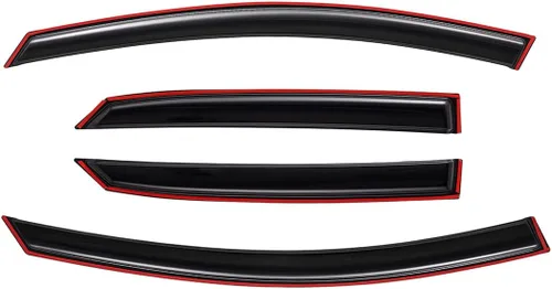 Miniatura 3 de Lightronic Visera de Ventana de Ventilación Automática con Clip en Canal Extra Duradera, Compatible con Chevrolet Impala 2014-2020