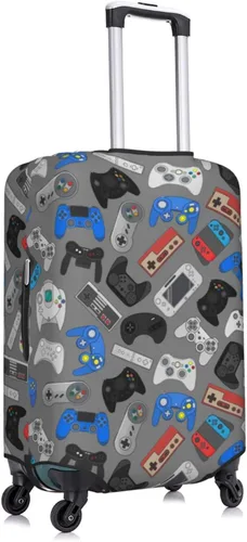 Miniatura 2 de Futterya Funda para equipaje de viaje, protector de maleta marina con estrellas de mar de verano, fundas de equipaje lavables, driver de videojuegos