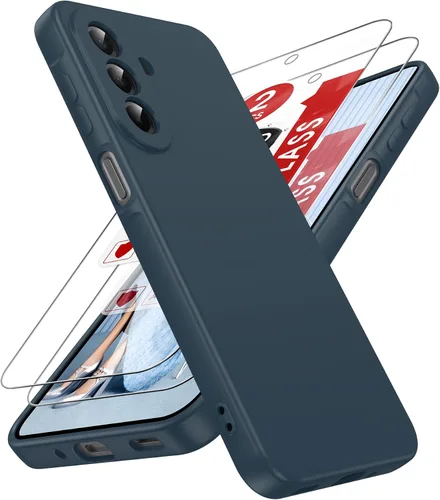 Miniatura 84 de LeYi Funda para Motorola Moto G Play 4G 2024: Funda para Moto G Play 4G 2024 con funda delgada y antiarañazos, silicona líquida a prueba de golpes