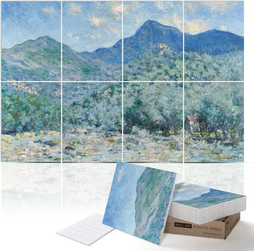 Miniatura 10 de PINWELIFE® Paneles acústicos para pared, paneles absorbentes a prueba de sonido, para el hogar y la oficina, amortiguadores decorativos absorbentes