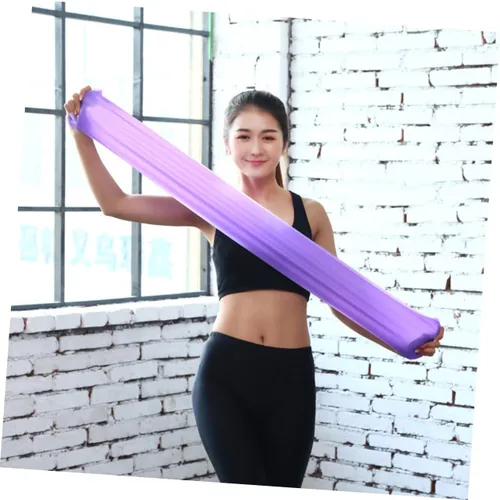 Miniatura 3 de Yardwe Cinturón de estiramiento para ejercicio, 8 unidades, para entrenamiento, yoga, bandas de resistencia, deportes, fitness, elástico