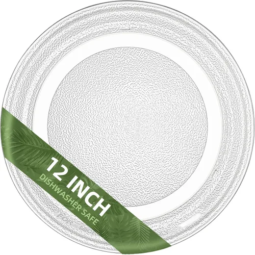 Miniatura 18 de Placa de microondas de 12.75 pulgadas de repuesto para placa de vidrio de microondas WB49X10129 GE, LG 3390W1A027A y Kenmore placa de vidrio