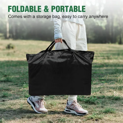 Miniatura 7 de REDCAMP Almohadillas de espuma plegable para acampar para dormir, almohadilla impermeable de espuma de celda cerrada para dormir mientras acampas