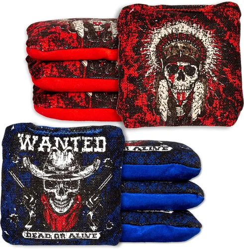 Miniatura 29 de Play Platoon Tournament Series Bolsas de Cornhole - Bolsas de Estilo Profesional de Doble Cara con Lado Resbaladizo y Pegajoso - Juego de 8