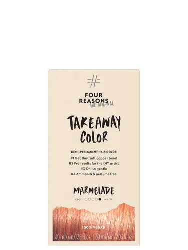Miniatura 7 de Four Reasons Original Takeaway Color - Negro Velvet - 1.0 Negro - Tinte para cabello semipermanente - Tinte para cabello sin amoníaco y sin