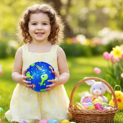 Miniatura 5 de Richball Balón de fútbol para niños pequeños, tamaño 2, pelota de fútbol para niños de 3 a 5 años, juguete de actividades al aire libre para niños