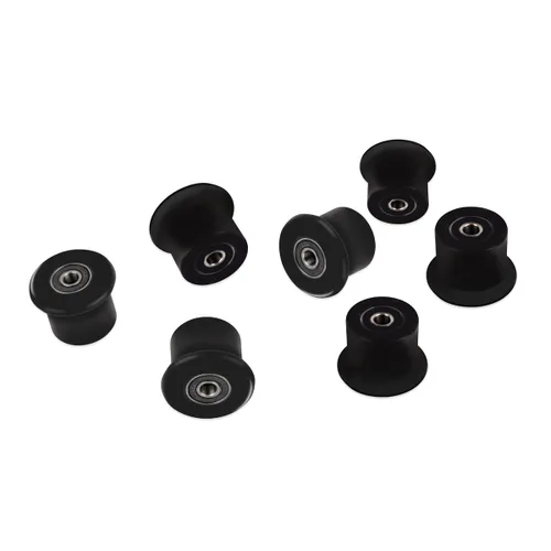 Miniatura 8 de 7 ruedas de asiento rodante, soporte de asiento deslizante compatible con asientos rodantes de gimnasio en casa para modelos de la serie Bowflex