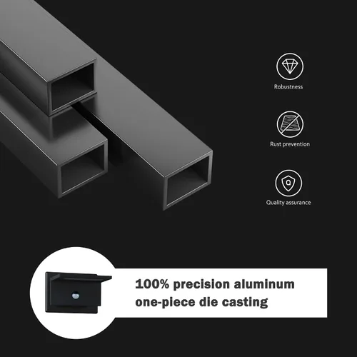 Miniatura 5 de Lámpara de pared para exteriores, sensor de movimiento, lámpara LED de montaje en pared, moderna lámpara de iluminación exterior de aluminio