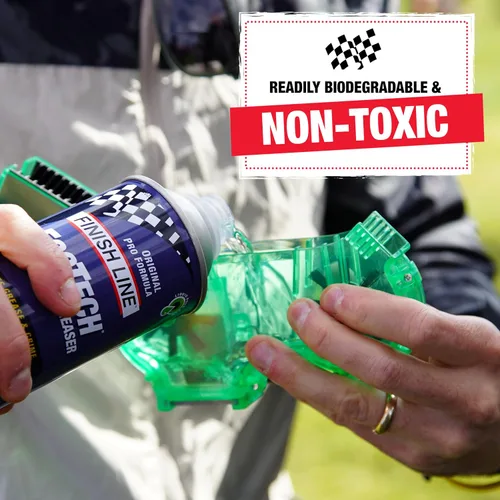 Miniatura 4 de Finish Line EcoTech - Aerosol desengrasante para cadena de bicicleta, 12 onzas