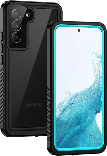 Miniatura 10 de Lanhiem Funda para Samsung Galaxy S22, IP68 impermeable a prueba de polvo con protector de pantalla integrado, funda protectora de cuerpo completo