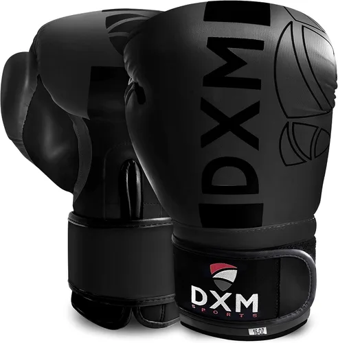 Miniatura 10 de DXM SPORTS Guantes de boxeo para hombres y mujeres, guantes de entrenamiento de boxeo, guantes de kickboxing, guantes de sparring, guantes