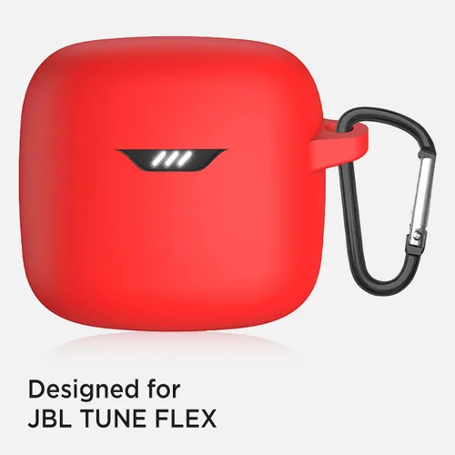 Miniatura 2 de Miimall Funda compatible con Tune Flex 2, a prueba de golpes, a prueba de polvo, a prueba de arañazos, puerto de carga reservado, funda de silicona