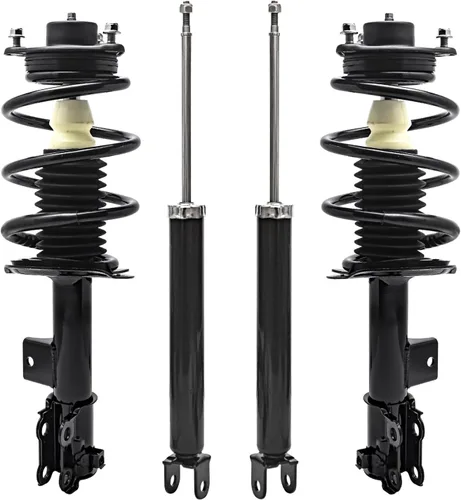 Miniatura 38 de Detroit Axle - Amortiguadores de puntales para Nissan Sentra 2007-2012 [Base S SL SR] Puntales delanteros completos con amortiguadores traseros