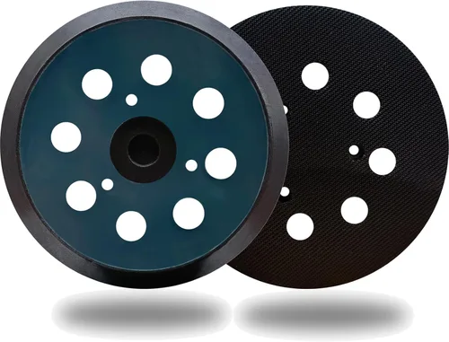 Lijadora de 5 pulgadas de diámetro y 8 agujeros de repuesto para lijadora Makita BO5010, BO5030/K, BO5031K, BO5041K, XOB01Z Sander