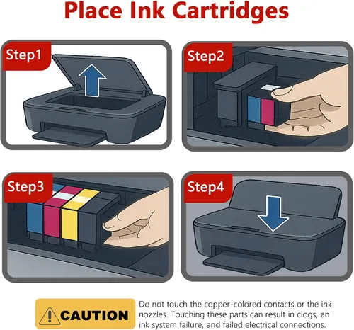 Miniatura 6 de Cartuchos de tinta foto azul XXL 281, 2 unidades de repuesto para Canon CLI 281XXL para Canon 280 281XL, compatibles con TR8620a, TR8600, TR8622a