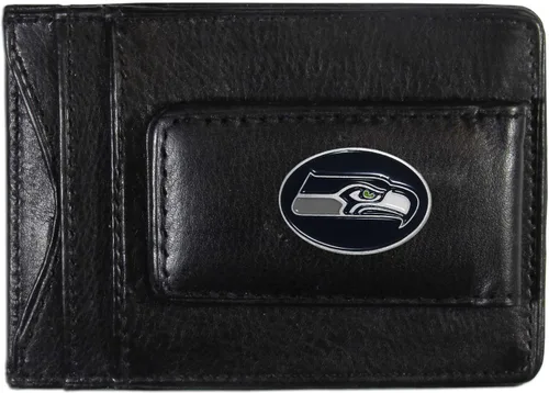 Miniatura 18 de Portadocumentos clip de piel para dinero NFL