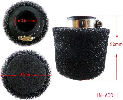 Miniatura 2 de Limpiador de filtro de aire de espuma de rendimiento para Honda XR/CRF 50 XR50 CRF50 110cc 125cc 150cc GY6 Scooter ciclomotor Dirt Bike