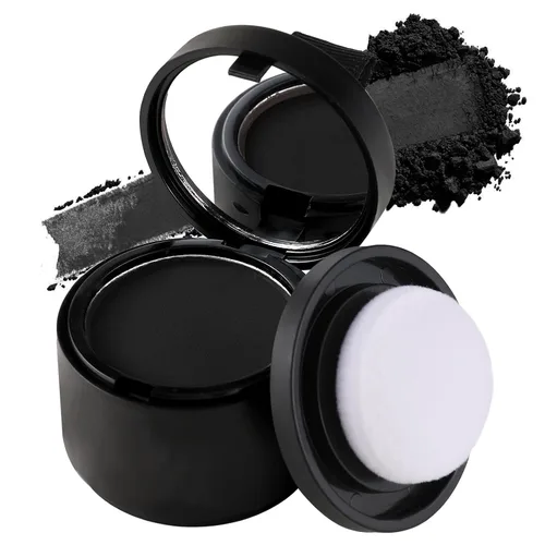 Boobeen Cabello fino de cobertura rápida para retoque de raíces en polvo, sombra de color de cabello oculta instantáneamente la pérdida, adecuado