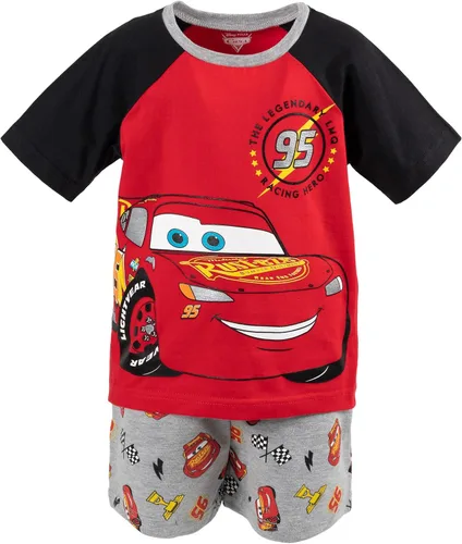 Miniatura 6 de Disney Pixar Cars Mickey Mouse King Toy Story Buzz Lightyear - Conjunto de camiseta gráfica y pantalones cortos de rizo francés