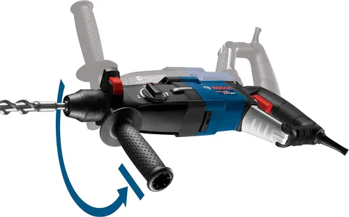Miniatura 4 de BOSCH GBH2-28L 1-1/8" SDS-plus Bulldog Xtreme Max Martillo giratorio y 6 piezas SDS-plus Juego de brocas comerciales de mampostería SDS-plus