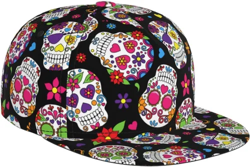 Miniatura 19 de Cartoon Animal Baseball Cap for Men Women Classic Snapback Hip Hop Flat Bill Brim Adjustable Visor Beach Trucker Hat