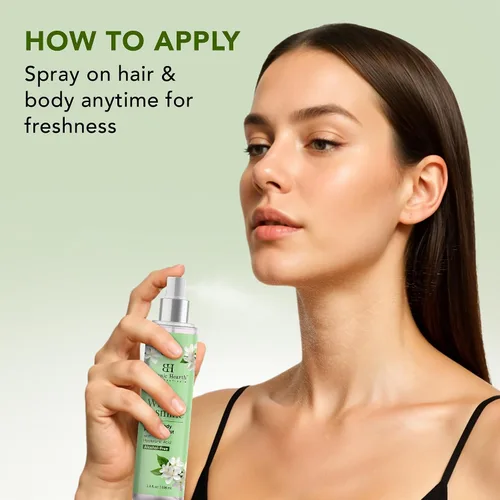 Miniatura 4 de Botanic Hearth Wild Jasmine - Perfume para el cabello para mujeres y perfume corporal en espray de 3.4 onzas líquidas, sin alcohol, hidratante