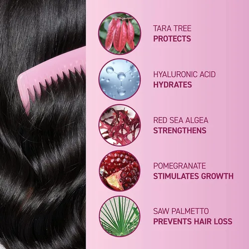 Miniatura 4 de BosleyMD Kit de sistema de fortalecimiento del cabello MendXtend – Champú, acondicionador y tratamiento sin enjuague con biotina, bloqueadores